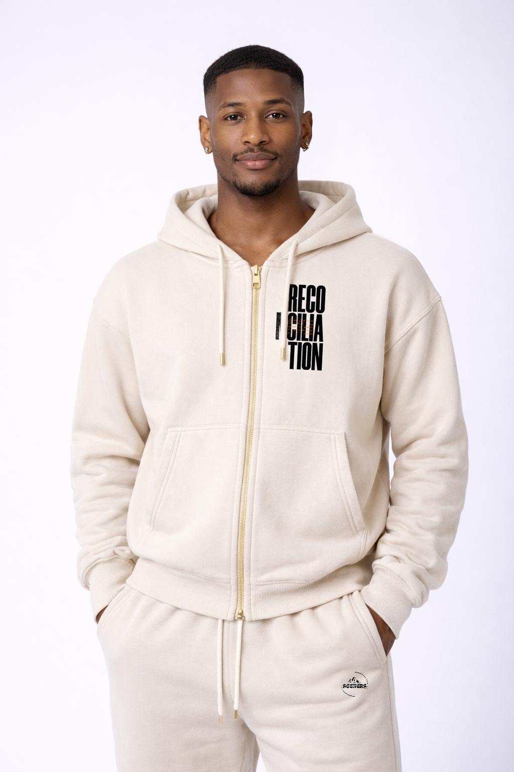 RECONCILIATION- Signature 500GSM Double Zip Hoodie