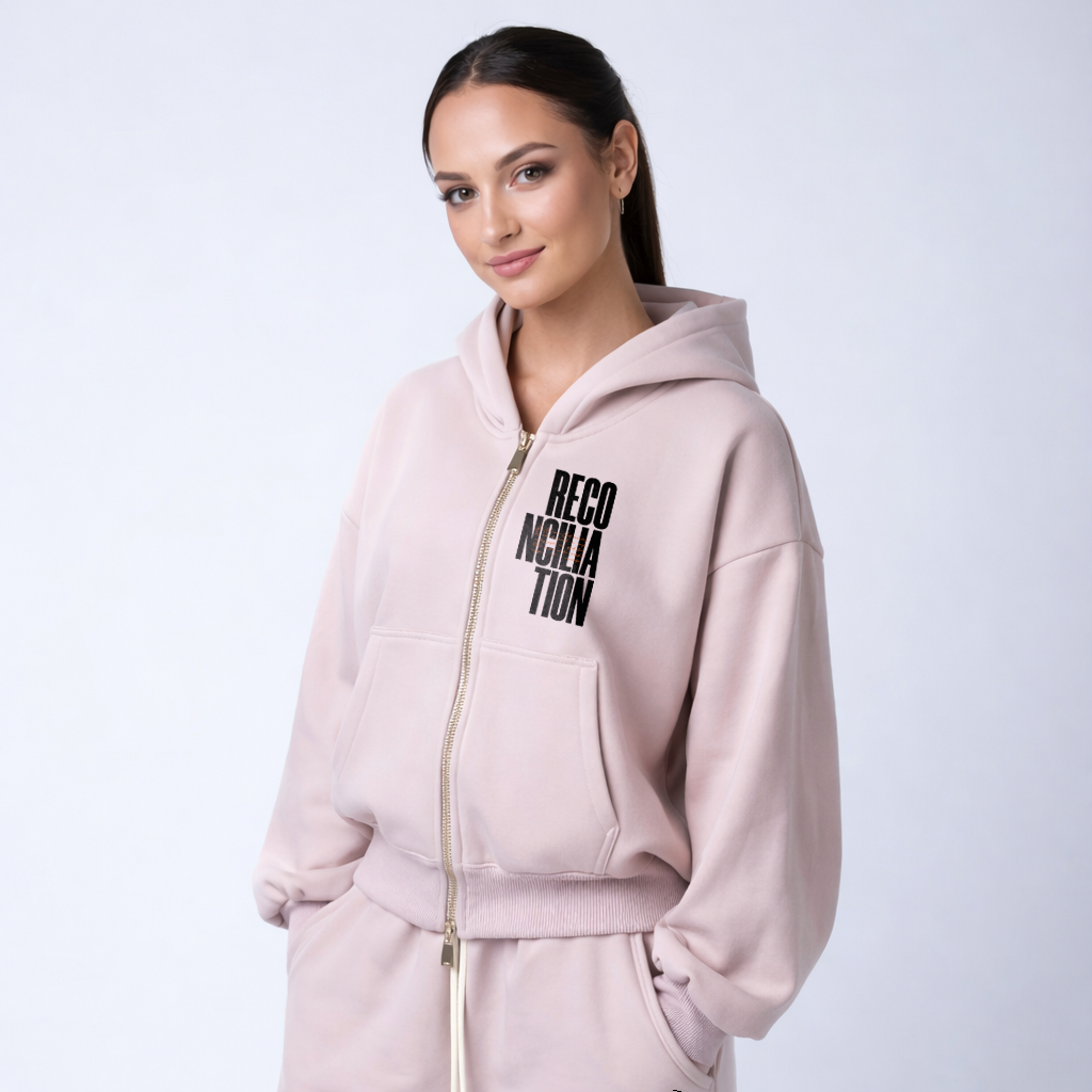 RECONCILIATION- Signature 500GSM Double Zip Hoodie