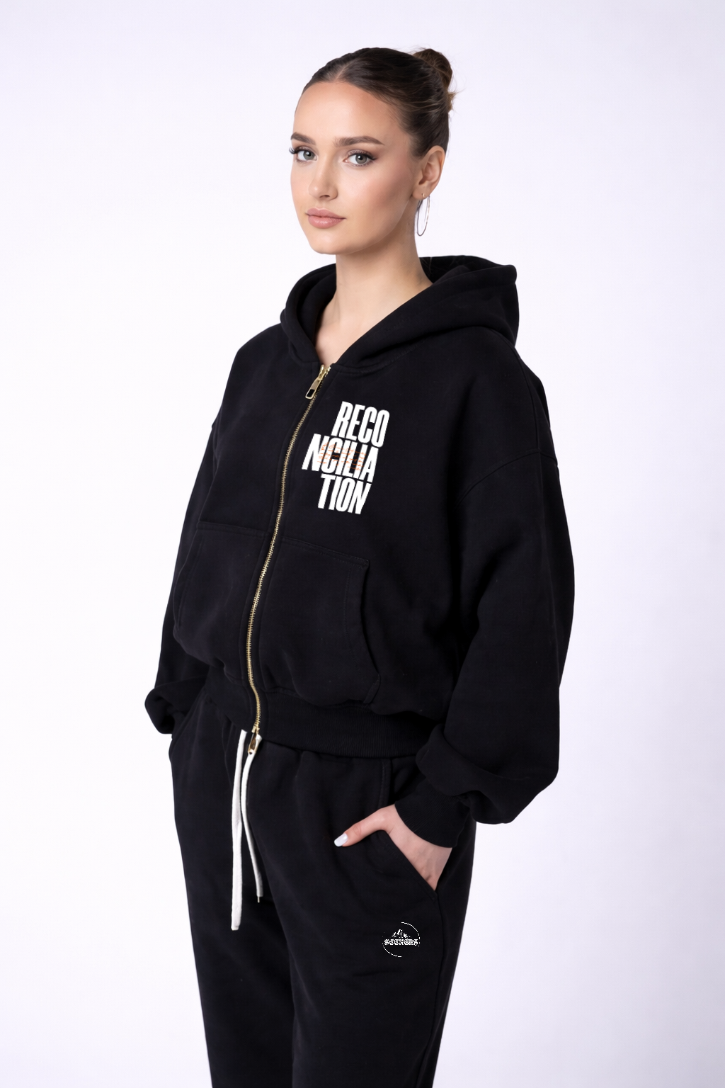 RECONCILIATION- Signature 500GSM Double Zip Hoodie