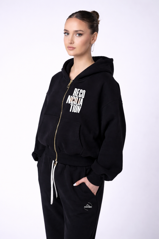 RECONCILIATION- Signature 500GSM Double Zip Hoodie