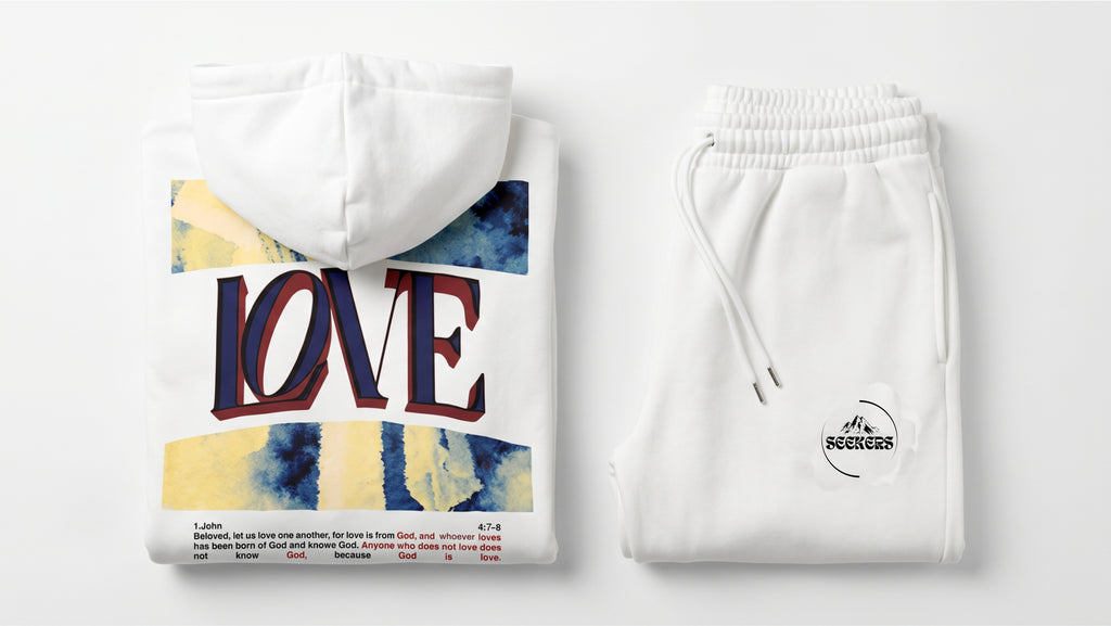 LOVE 400GSM HEAVYWEIGHT COMPLETE SET
1 John 4:7-8