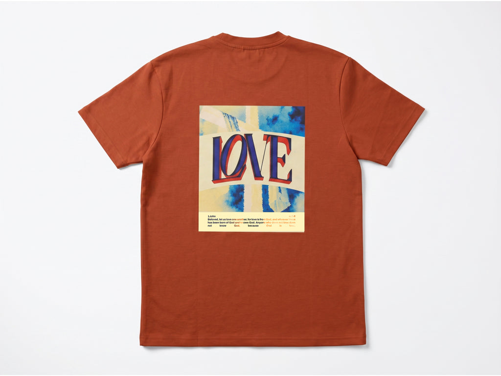 LOVE 310GSM HEAVYWEIGHT T-SHIRT
1 John 4:7-8