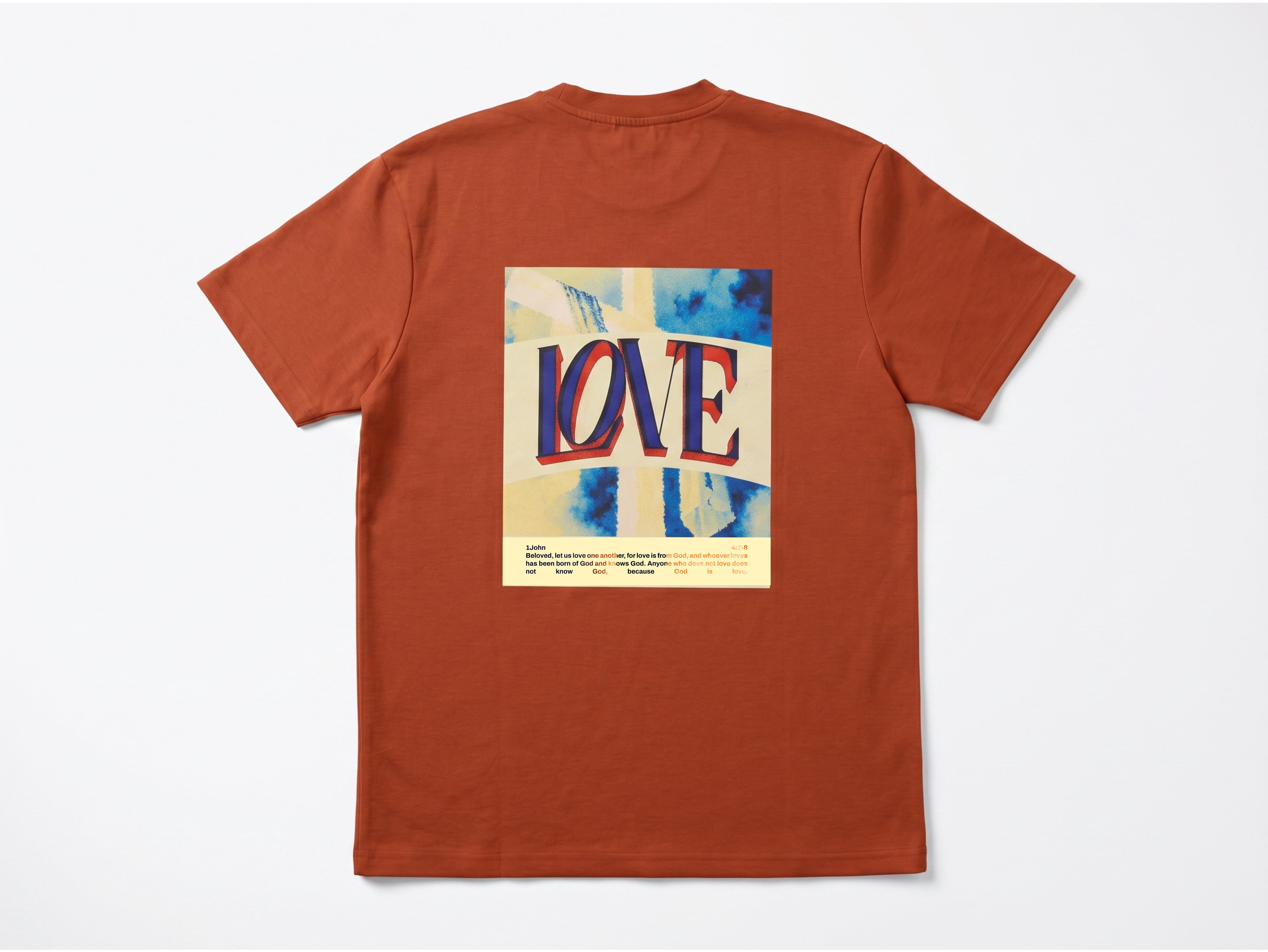 LOVE 310GSM HEAVYWEIGHT T-SHIRT
1 John 4:7-8