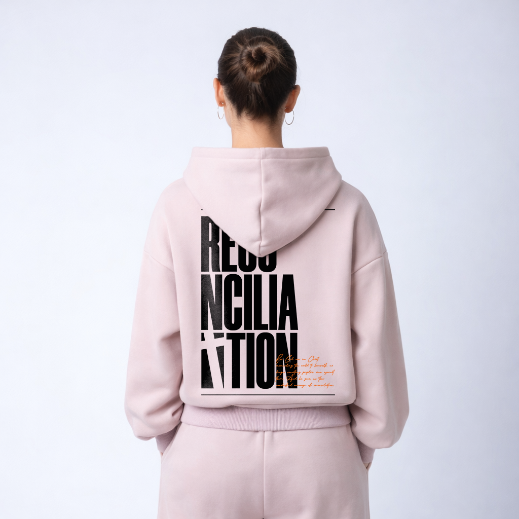 RECONCILIATION- Signature 500GSM Double Zip Hoodie