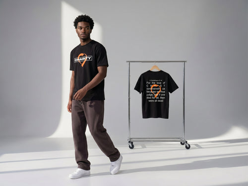 CHARITY 410GSM HEAVYWEIGHT HOODIE
2 Corinthians 5:14