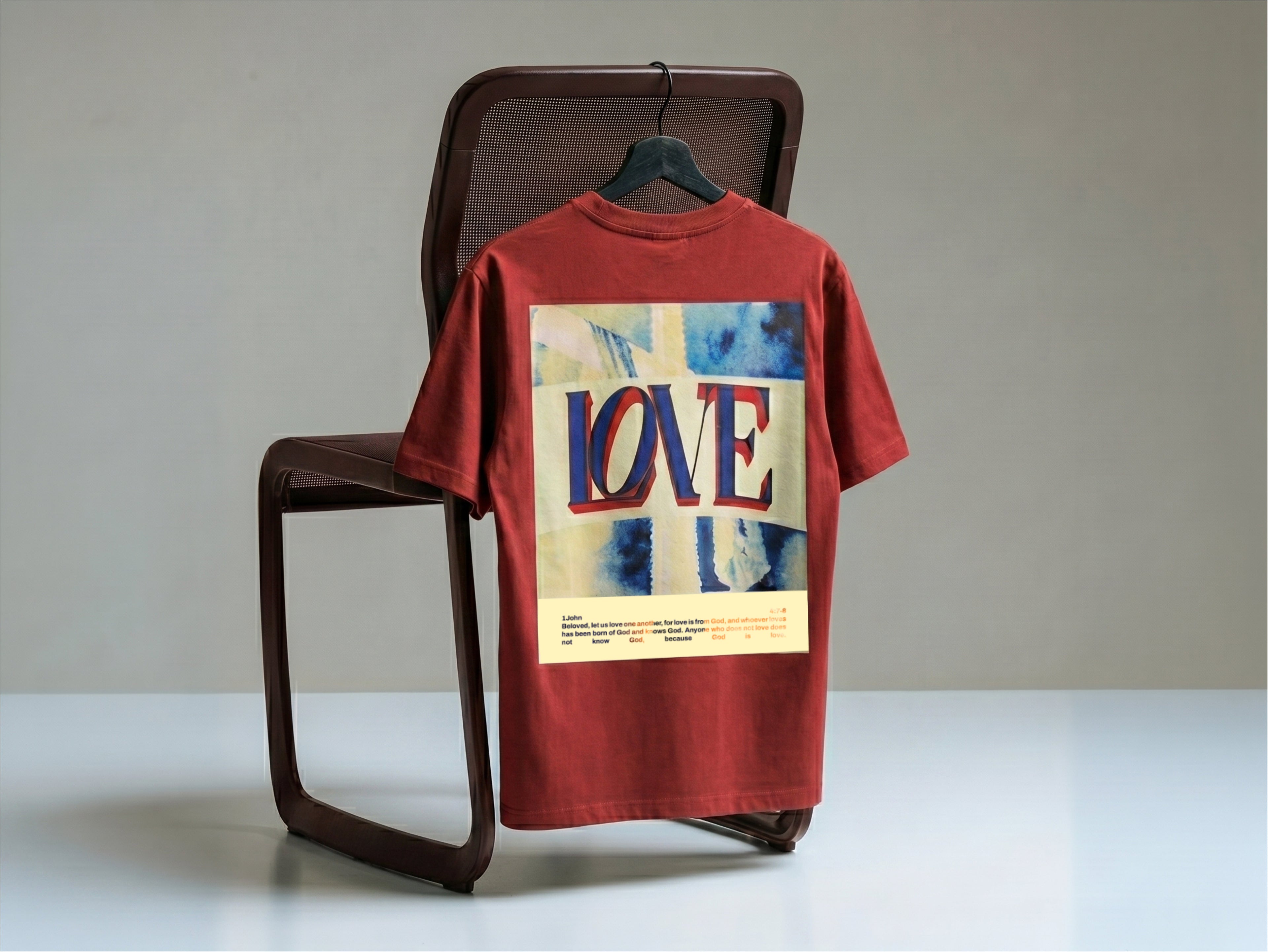 LOVE 310GSM HEAVYWEIGHT T-SHIRT
1 John 4:7-8