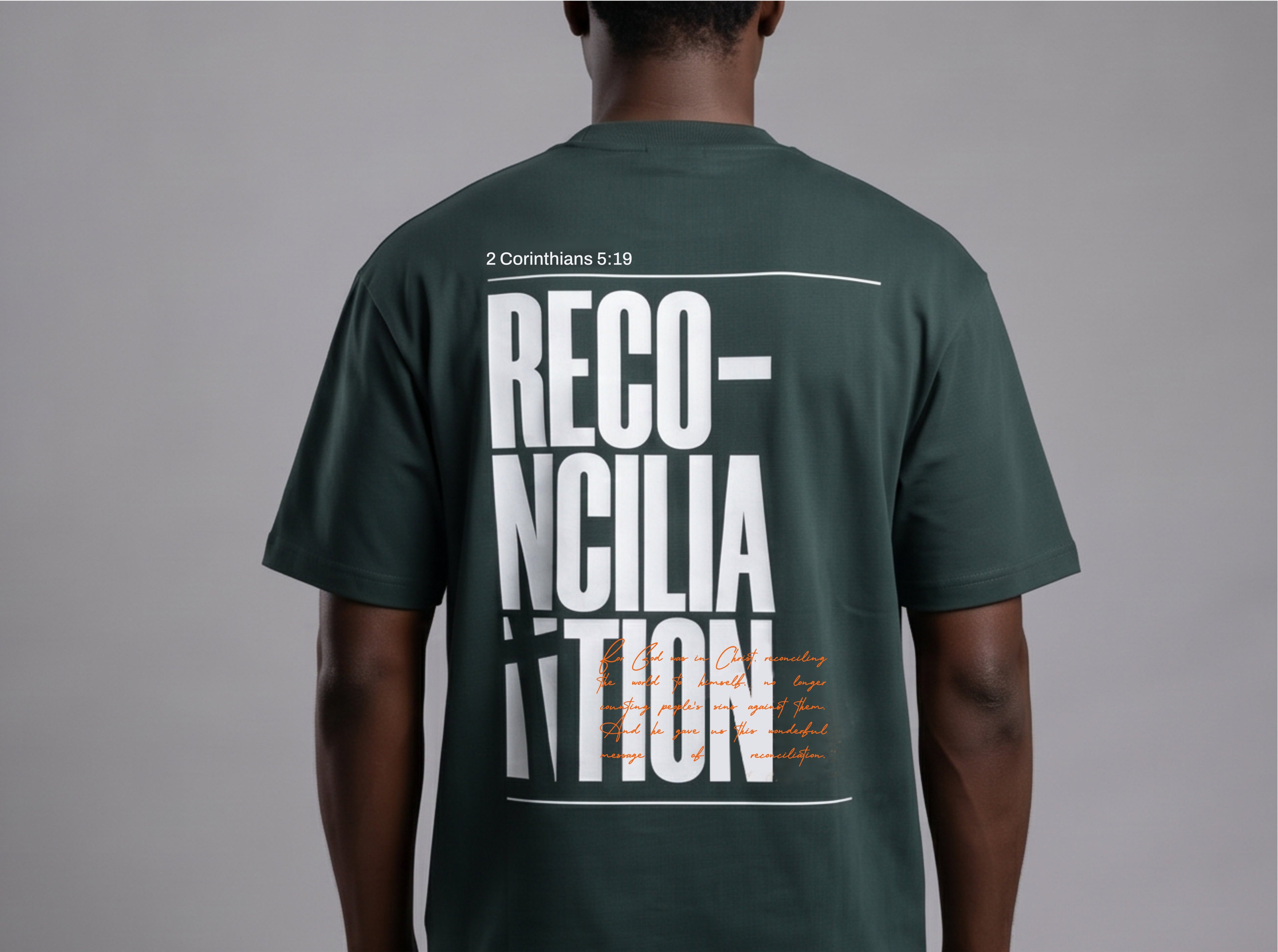 RECONCILIATION 310 GSM HEAVYWEIGHT T-SHIRT