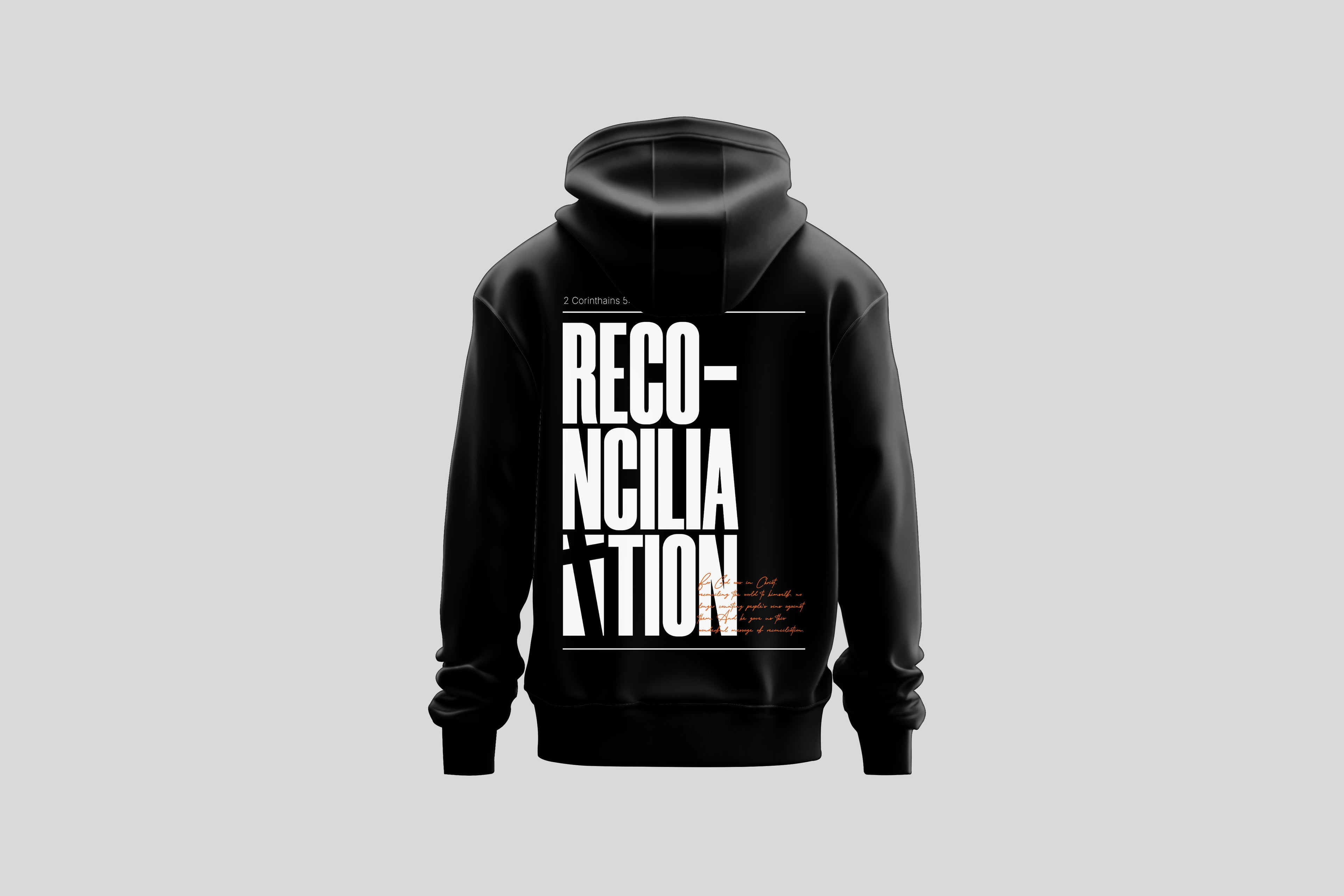 Reconciliation Hoodie — Premium Heavyweight (Unisex)