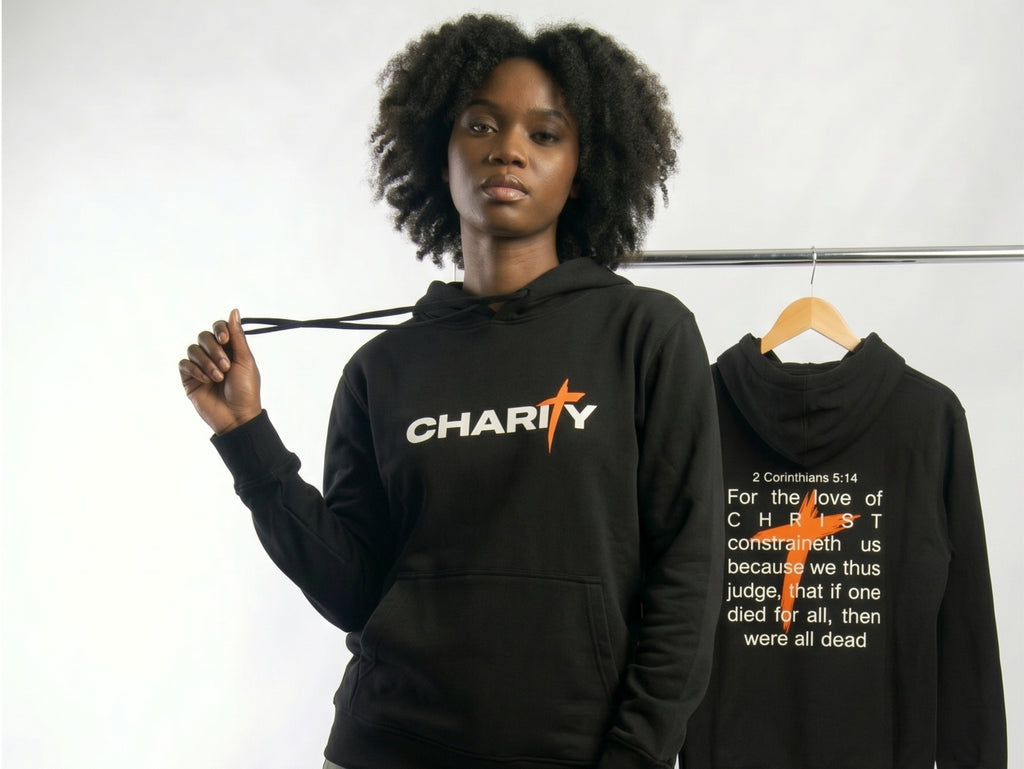 CHARITY 410GSM HEAVYWEIGHT HOODIE
2 Corinthians 5:14