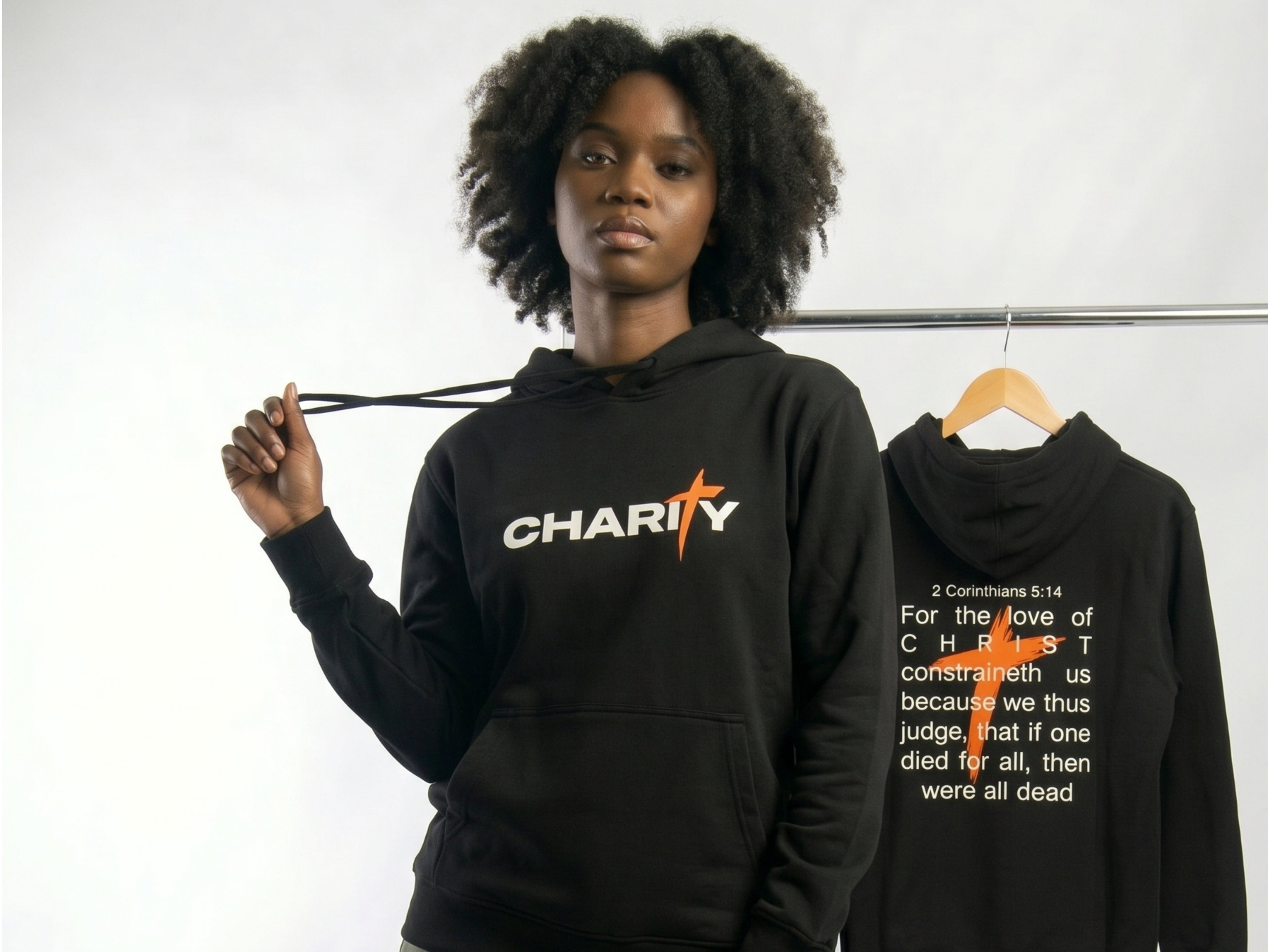 CHARITY 410GSM HEAVYWEIGHT HOODIE
2 Corinthians 5:14