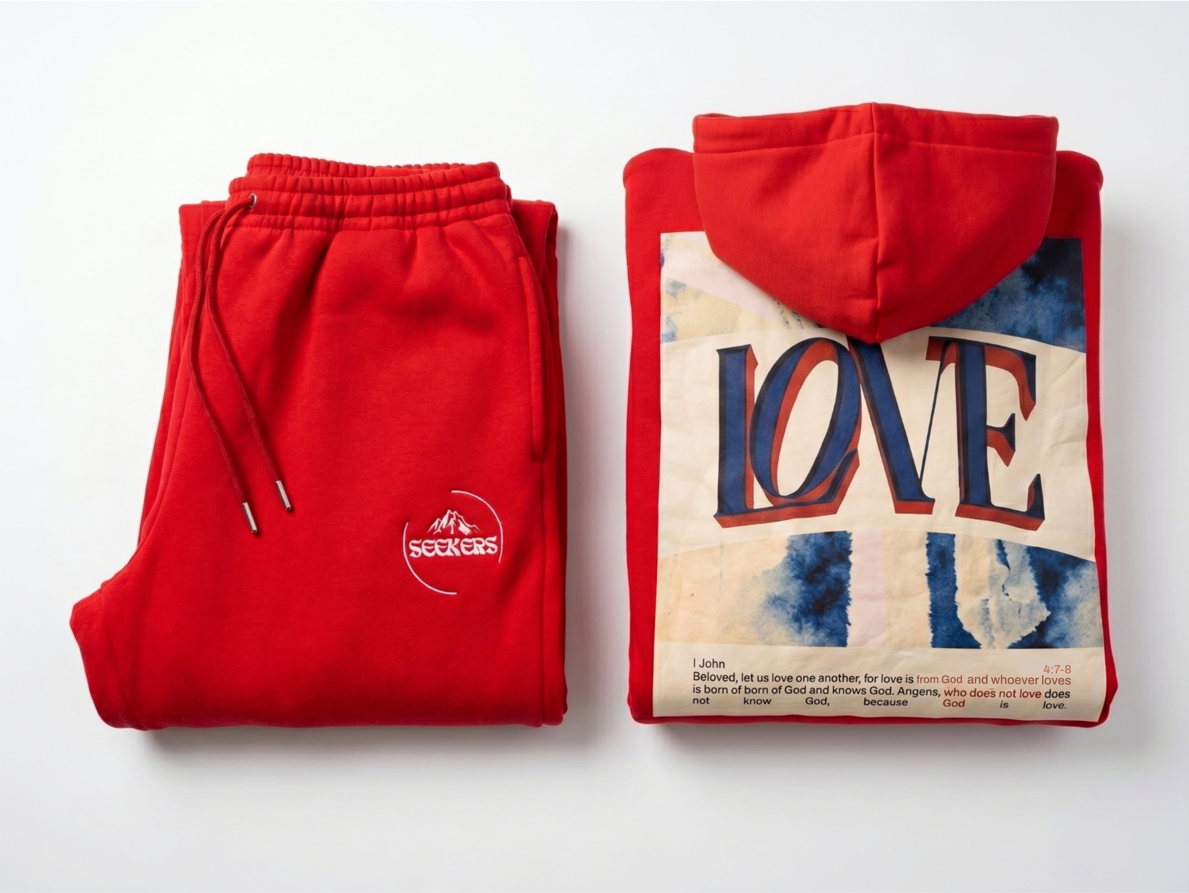 LOVE 400GSM HEAVYWEIGHT COMPLETE SET
1 John 4:7-8