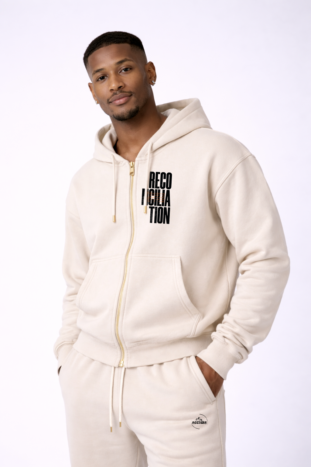 RECONCILIATION- Signature 500GSM Double Zip Hoodie