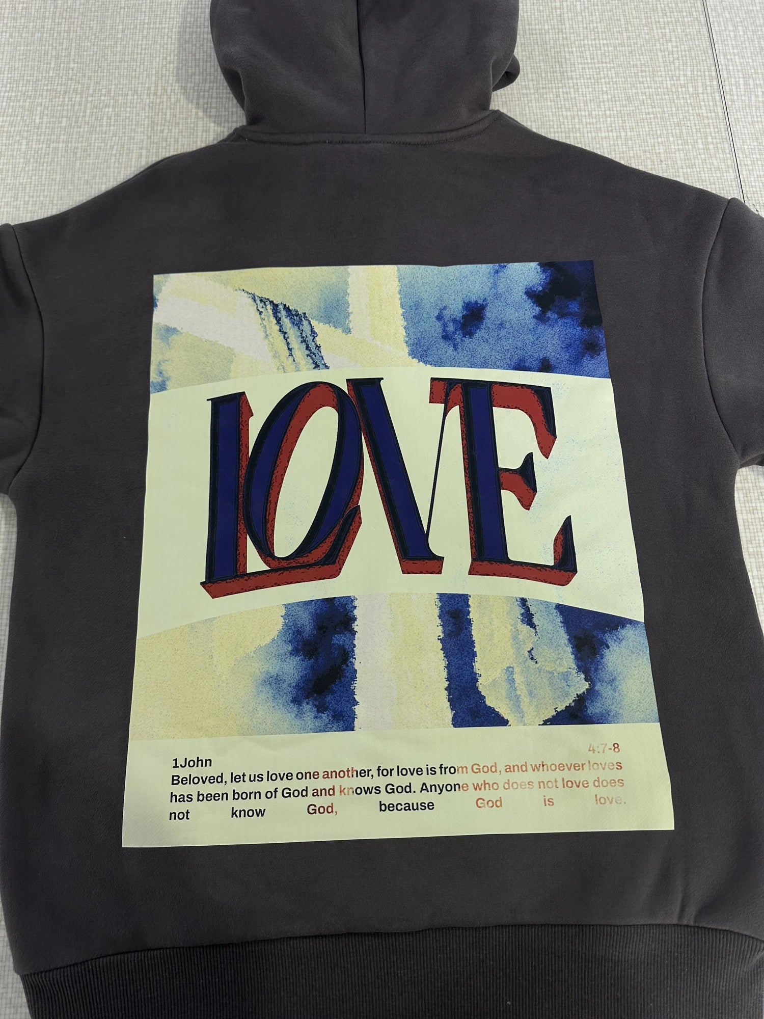 Premium LOVE Top and Bottom Set 400gsm